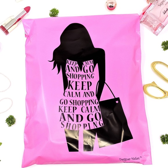 50 10X13 Keep Calm Girl Poly Mailers PRICE IS FIRM - Picture 6 of 6